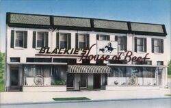 Blackie's House of Beef, Washington, D.C. Postcard