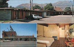 Wagon Wheel Motel-Hotel Postcard