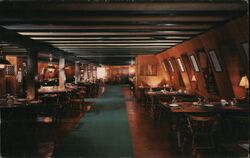 The Ark Restaurant Interior, Butts Corner NY New York Brindle Studio Postcard Postcard Postcard