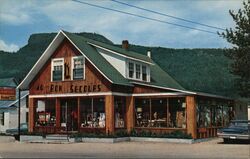 Au Bon Secours, Percé, Québec Postcard