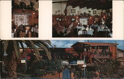 Rheinlander House Restaurant, La Jolla Shores, California Postcard