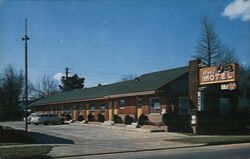 West 6th Motel, Eugene, Oregon Postcard