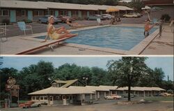 Key Motel, Nashville, Tennessee Postcard Postcard Postcard