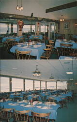 The Pirate's Cove Restaurant, Wallis Sands Beach, Rye, NH Postcard