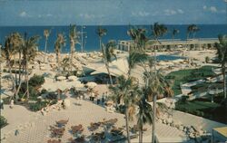 Americana Hotel, Bal Harbour, Miami Beach, Florida Postcard Postcard Postcard