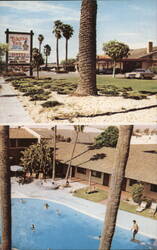 Turtle Inn Motel, Santa Maria, California Postcard Postcard Postcard