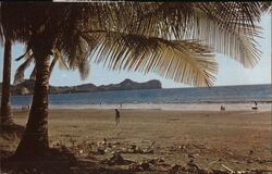 Playa El Cocol Beach, Costa Rica Postcard