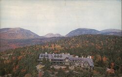 The Eyrie, Summer Home of John D. Rockefeller Jr., Seal Harbor, Maine Postcard