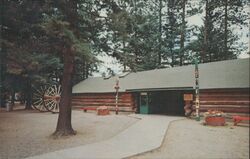 Rhinelander Logging Museum, Rhinelander, Wisconsin Postcard