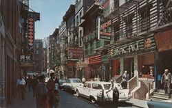 Chinatown, New York City Postcard Postcard Postcard