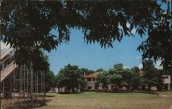 Mo-Ranch Main Lodge, Hunt, Texas Don R. Bartels Postcard Postcard Postcard