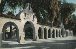 Glenwood Mission Inn Arcade, Riverside, California Postcard Postcard Postcard