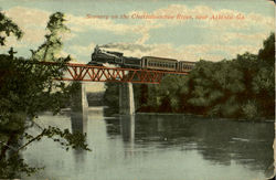 Sceneray On The Chattahoochee River Atlanta, GA Postcard Postcard