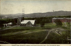 Russell Sage Memorial Chapel And Gould Memorial Hall East Northfield, MA Postcard Postcard