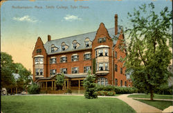 Smith College,Tyler House Postcard