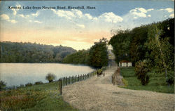 Kenoza Lake From Newton Road Postcard