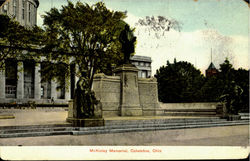 Mckinley Memorial Columbus, OH Postcard Postcard