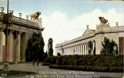 Court Of Four Seasons Postcard