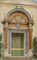 Main Portal,Palace Of Education Postcard