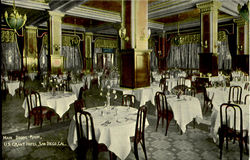 Main Dining Room San Diego, CA Postcard Postcard