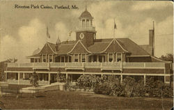 Riverton Park Casino Postcard