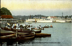 Lake Qunsigamond & White City Postcard