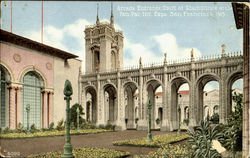 Arcade Entrance, Court Of Abundance Postcard