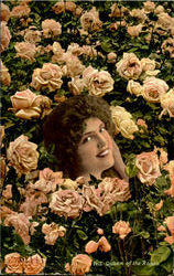 Queen Of The Roses Postcard