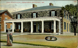 Ohio State Bldg., Jamestown Exposition Postcard