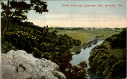 Indian Rock And Conestoga Lake Lancaster, PA Postcard Postcard