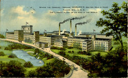 Where The Original - Genuine Horlick's Malted Milk Is Made Racine, WI Postcard Postcard