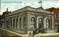 City National Bank McALESTER, OK Postcard Postcard