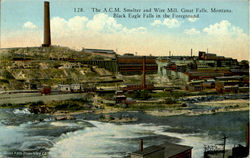 The A.C.M. Smelter And Wire Mill Postcard