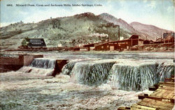 Mixsell Dam, Gem And Jackson Mills Idaho Springs, CO Postcard Postcard