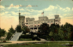 Casco Castle, South Freeport Postcard