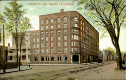 Hotel Lafayette Portland, ME Postcard Postcard