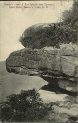 Caesar'S Head - The Mouth Near Caesar'S Head Hotel South Carolina Postcard Postcard