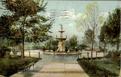 Fountain Mich. Soldiers Home Grand Rapids, MI Postcard Postcard