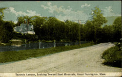 Taconic Avenue Great Barrington, MA Postcard Postcard