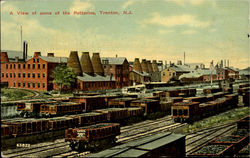 A View Of Some Of The Potteries Postcard