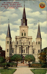 St. Louis Cathedral New Orleans, LA Postcard Postcard