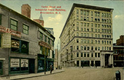 Turks Head And Industrial Trust Building Providence, RI Postcard Postcard