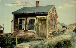 Old Haskell Shoe Shop Swampscott, MA Postcard Postcard