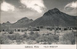 General View Old Tucson Postcard