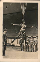 German Luftwaffe Paratrooper Training Hand Signed Gotha, Germany Nazi Germany Hans Schaller Original Photograph Original Photogr Original Photograph