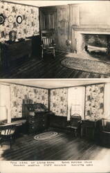 Rufus Putnam House Living Room, Marietta OH Ohio Postcard Postcard Postcard