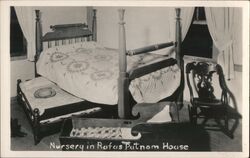 Nursery in Rufus Putnam House, Marietta, OH Ohio Postcard Postcard Postcard