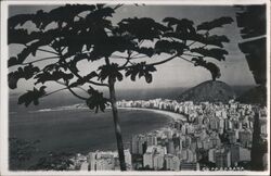 Copacabana Beach, Rio de Janeiro, Brazil Postcard