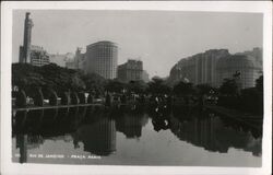 Praça Paris, Rio de Janeiro Postcard