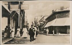 The Colmar Street at Suez, Egypt Postcard